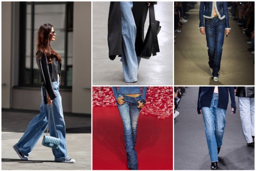 Quais são os jeans da moda para o outono/inverno 2023-24?